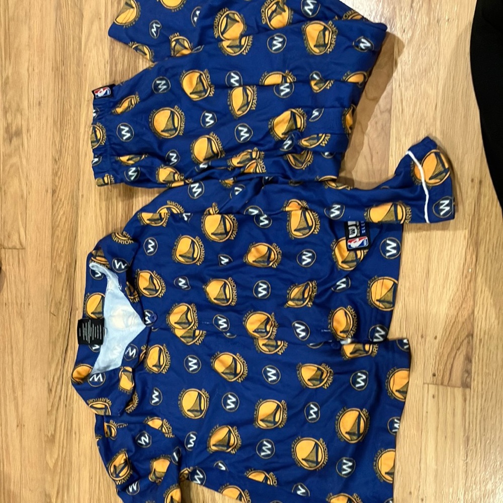 Golden State Warriors Pajama Set